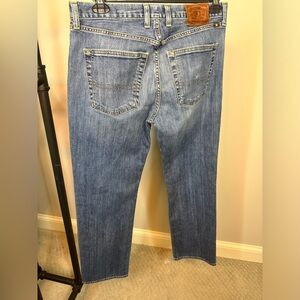 Sz 32 x 32 Lucky Brand 361 vintage straight leg jeans medium wash high rise